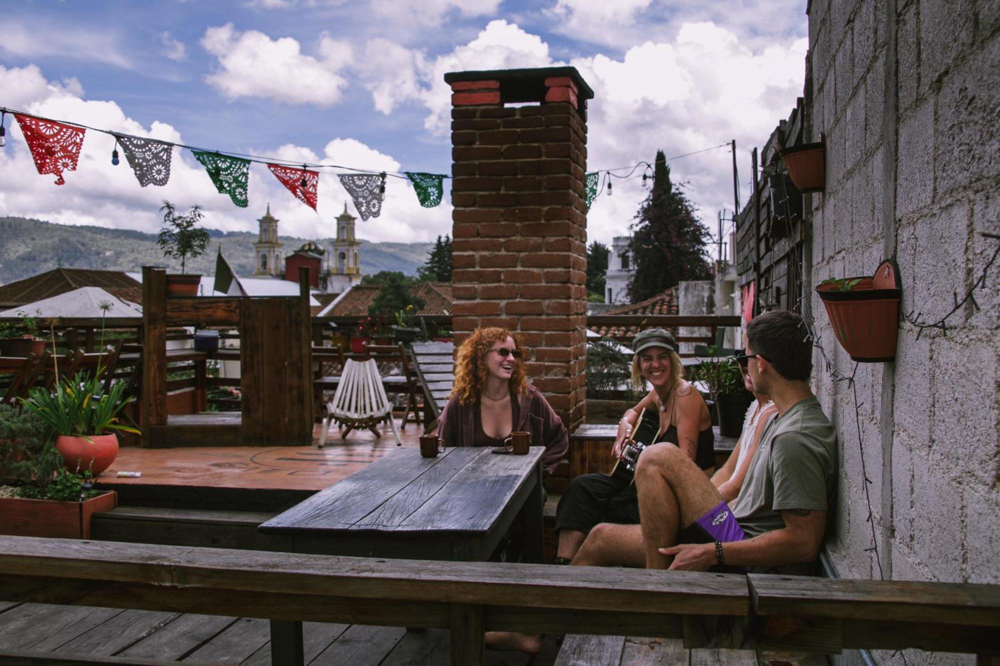 Casa Satoshi Hostel San Cristobal de las Casas Bagian luar foto